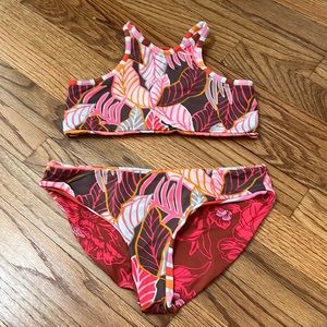 reversible floral bikini